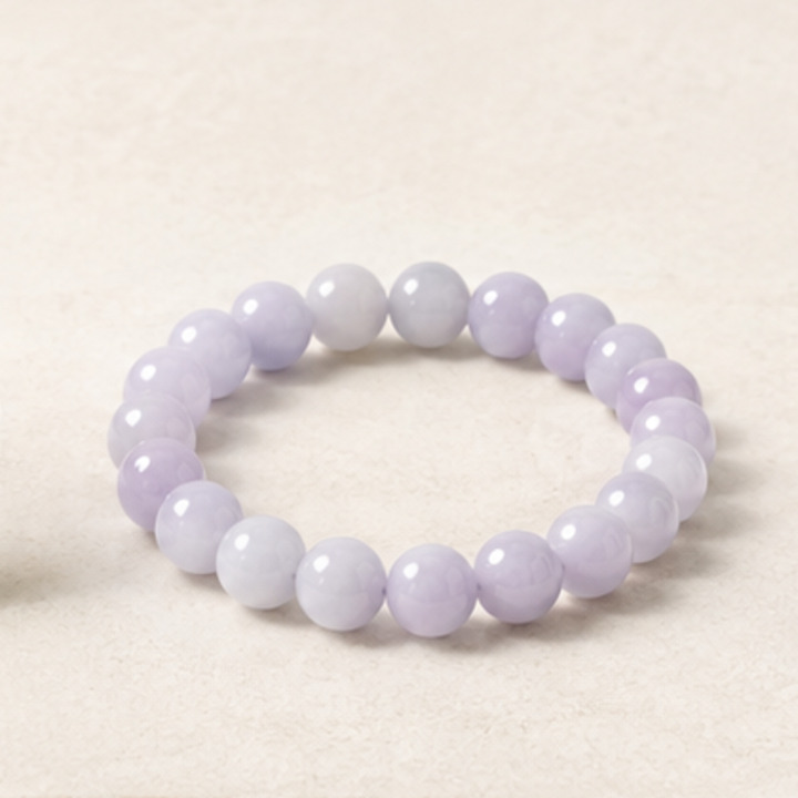 烟紫 · 翡翠珠链